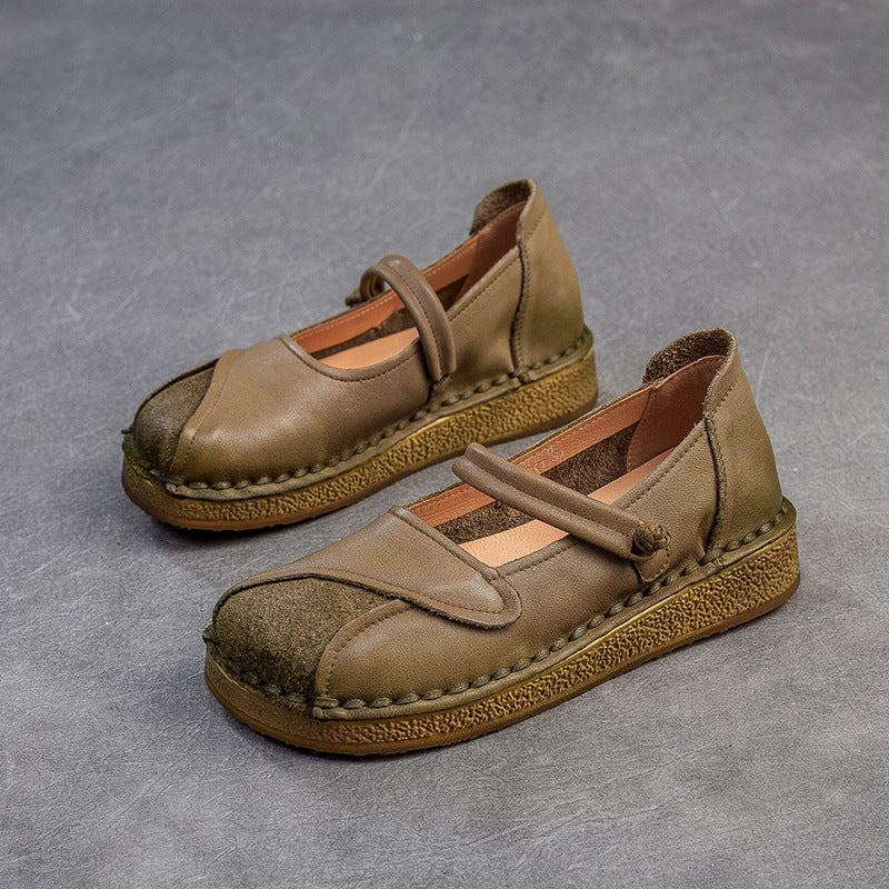 Soft Bottom Surface Comfortable Retro Rub Casual Shoes