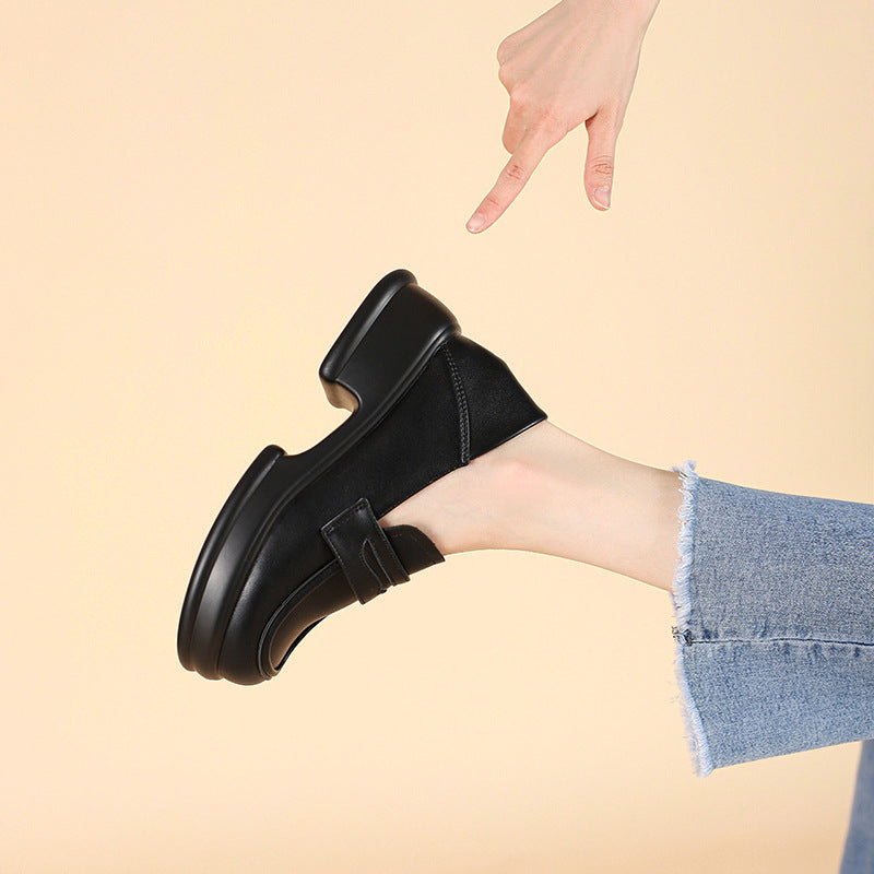 Women's Height Increasing Insole Small Size Big Loafers