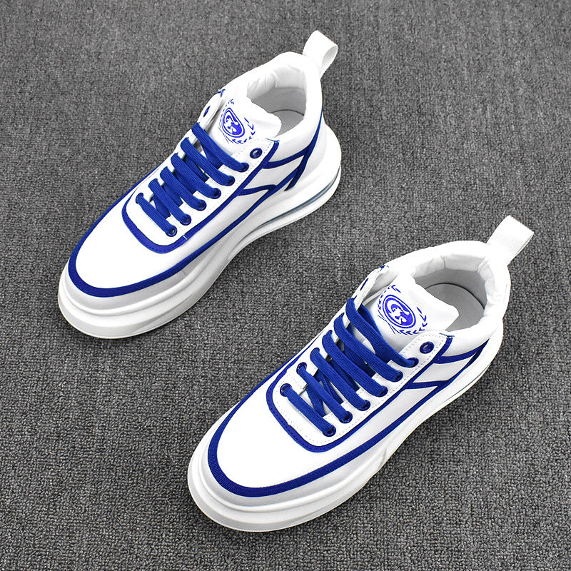 Men's Bottom Breathable Korean Trendy Board Low Top Casual Shoes
