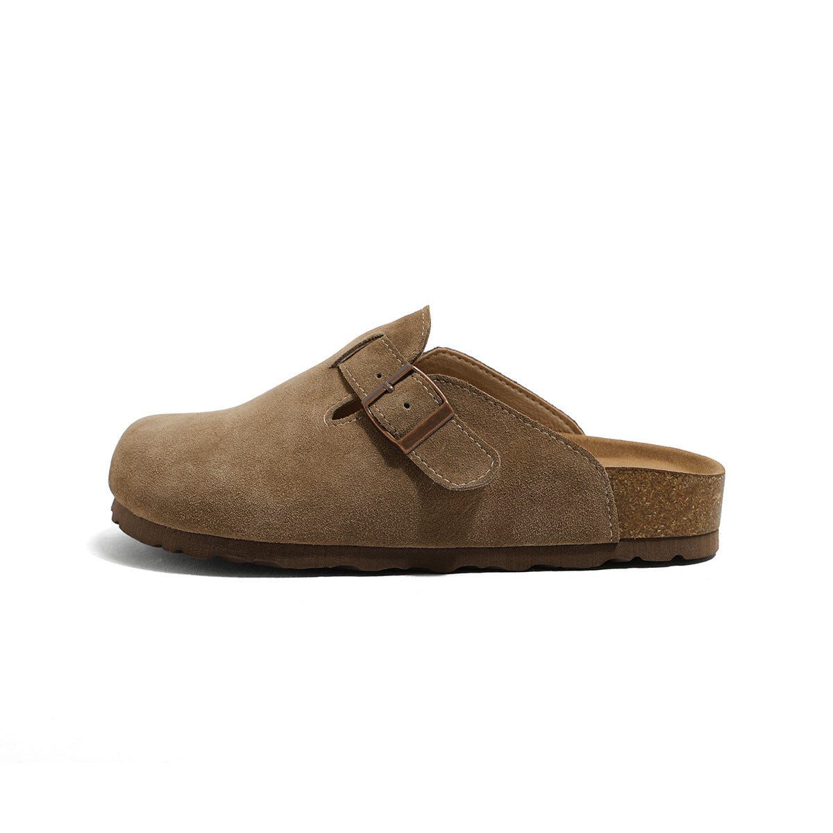 Women's Cork Inner Height Increase Flat Fishing Korean Style Sandals