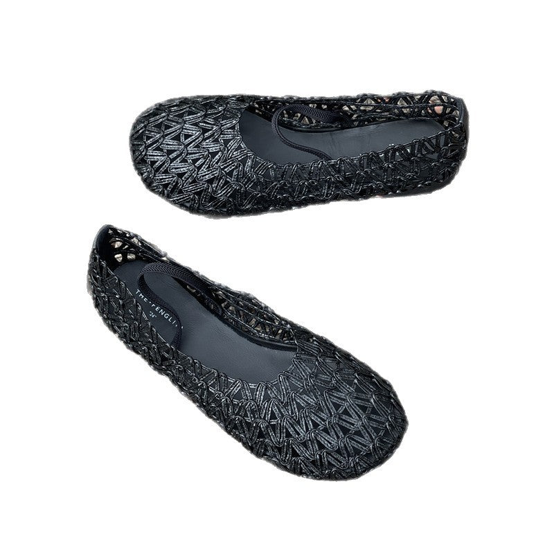 Women's Flat Roman Summer Hollow Comfort Beach Sandals
