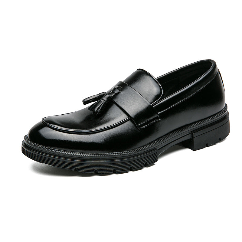 Men's Plus Size Brogue Business Formal Wear Leather Shoes