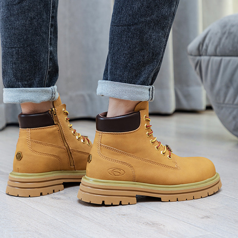 Women's Tourist Hiking Waterproof Worker British Retro Boots