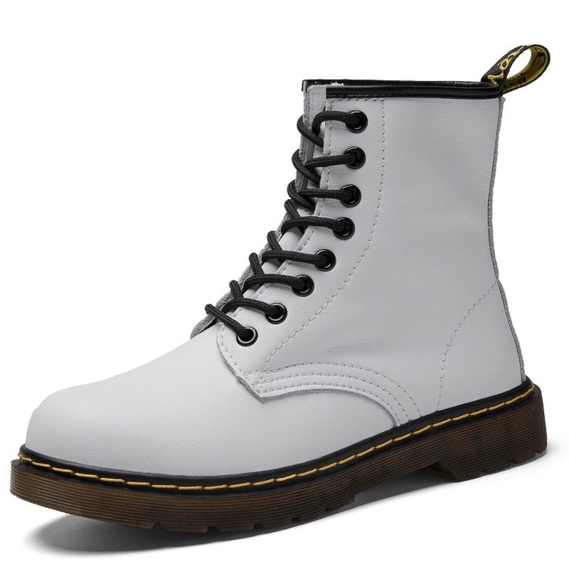 Women's & Men's Lovers Slit Bead Plus Size British Boots