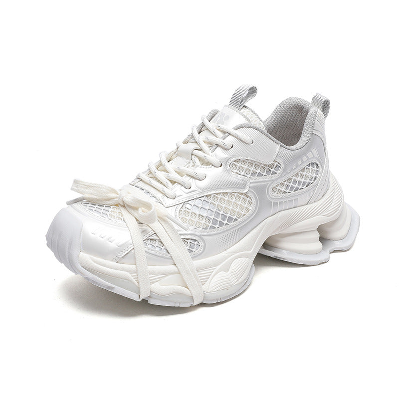 Platform Dad Spring Mesh Versatile Increased Sneakers