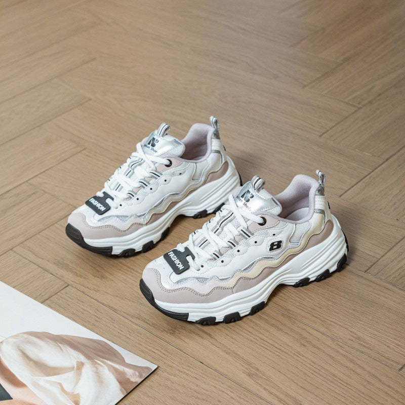 Women's Three Generations Authentic Clunky Sports Running Sneakers