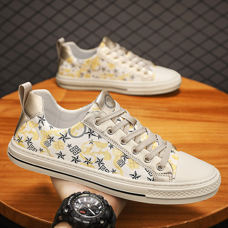 Men's Personalized Fashion Trend Breathable Soft Bottom Men's Shoes