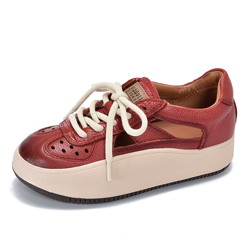 Women's Two Pairs Of Thick-soled Sports Round Sandals