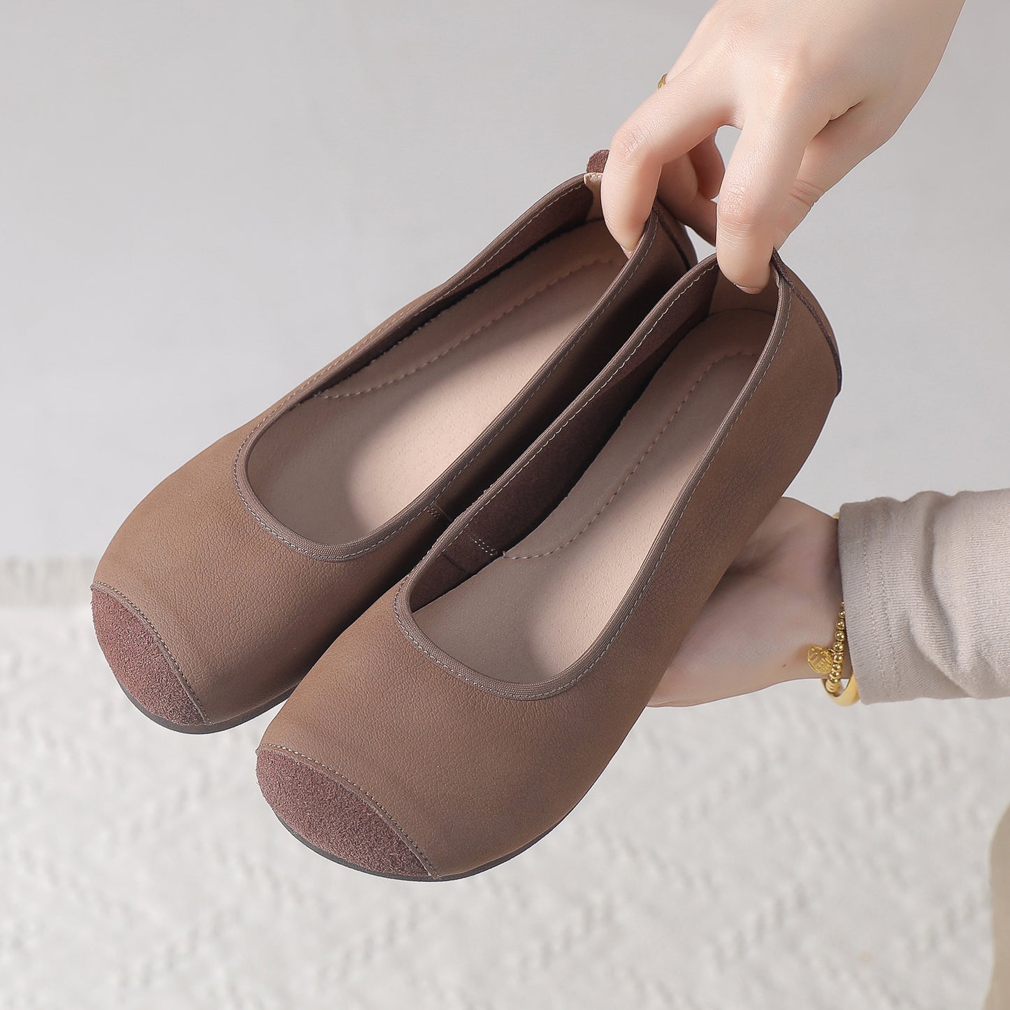 Women's Retro Flat Low-cut Comfortable Soft Bottom Loafers
