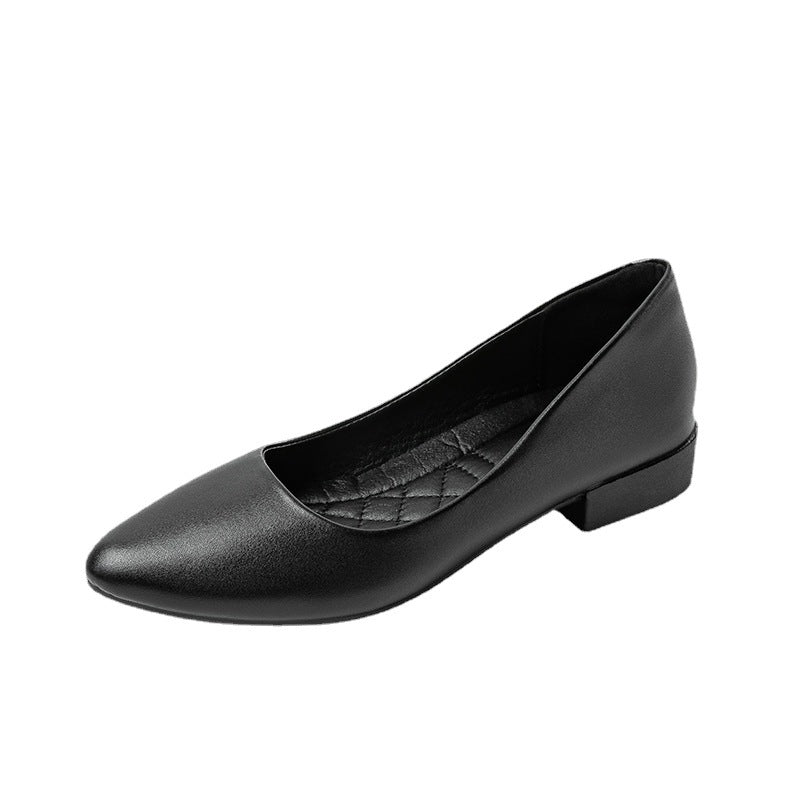 Women's Summer Business Clothes Pointed Toe Thick Soft Bottom Casual Shoes