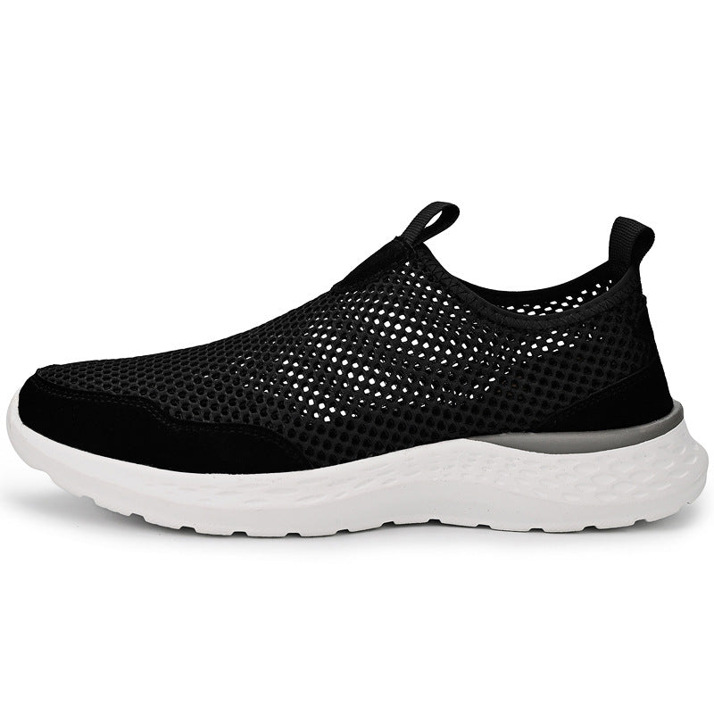 Men's Slip-on Summer Lightweight Breathable Soft Bottom Casual Shoes