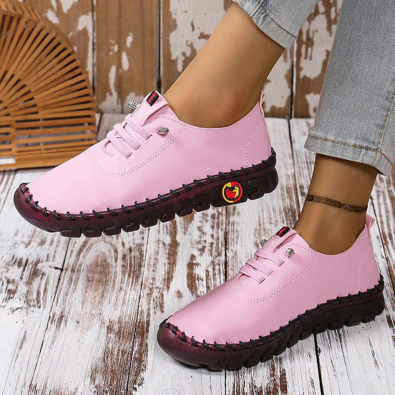 Women's Autumn Pumps Beef Tendon Soft Bottom Handmade Casual Shoes