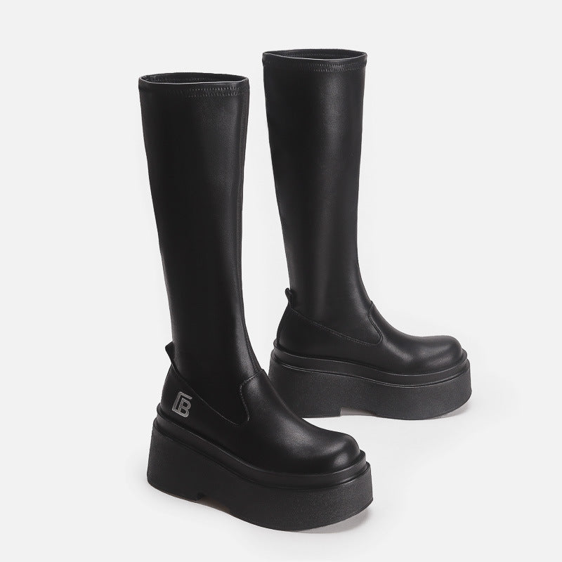 Thigh High Leg Height Increased Wrapping Boots