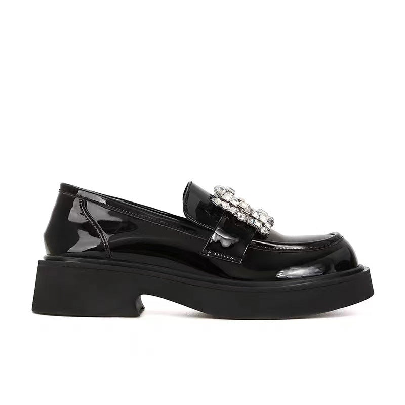 Women's Buckle Pumps Super Hot Round Toe Loafers