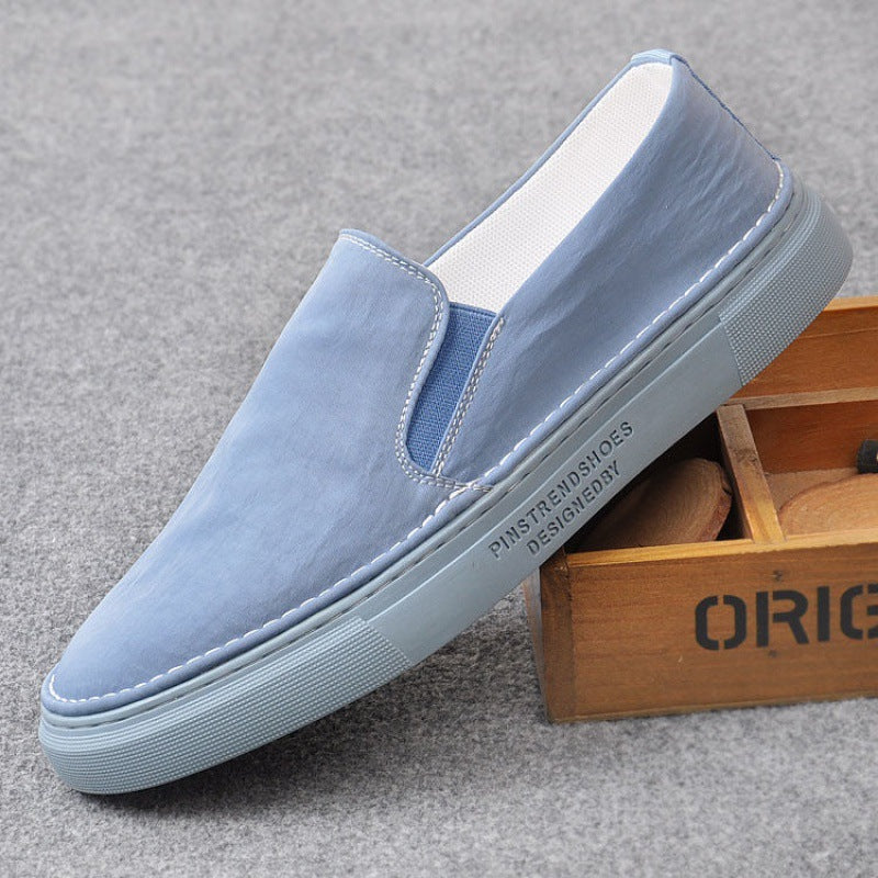 Men's Cloth Summer Breathable One Pedal Korean Sneakers