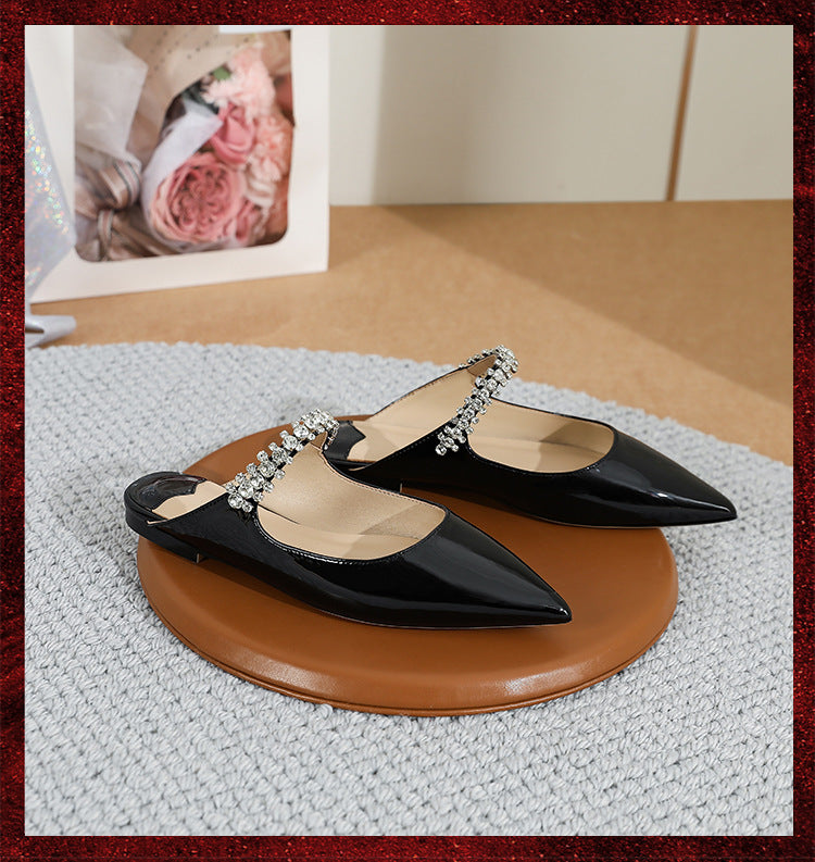 Women's Pumps Closed Toe Half Summer Outer Slippers