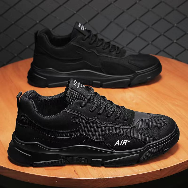 Men's Korean Style Trendy Sports Breathable Mesh Sneakers