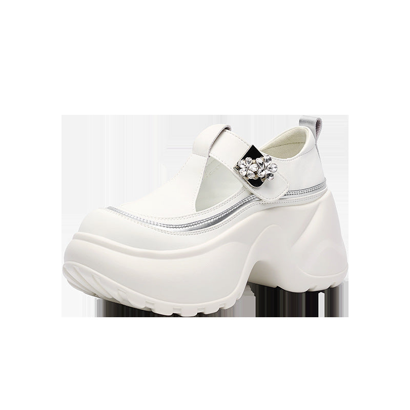 Women's Bottom For Summer Hollow Out Velcro Casual Shoes