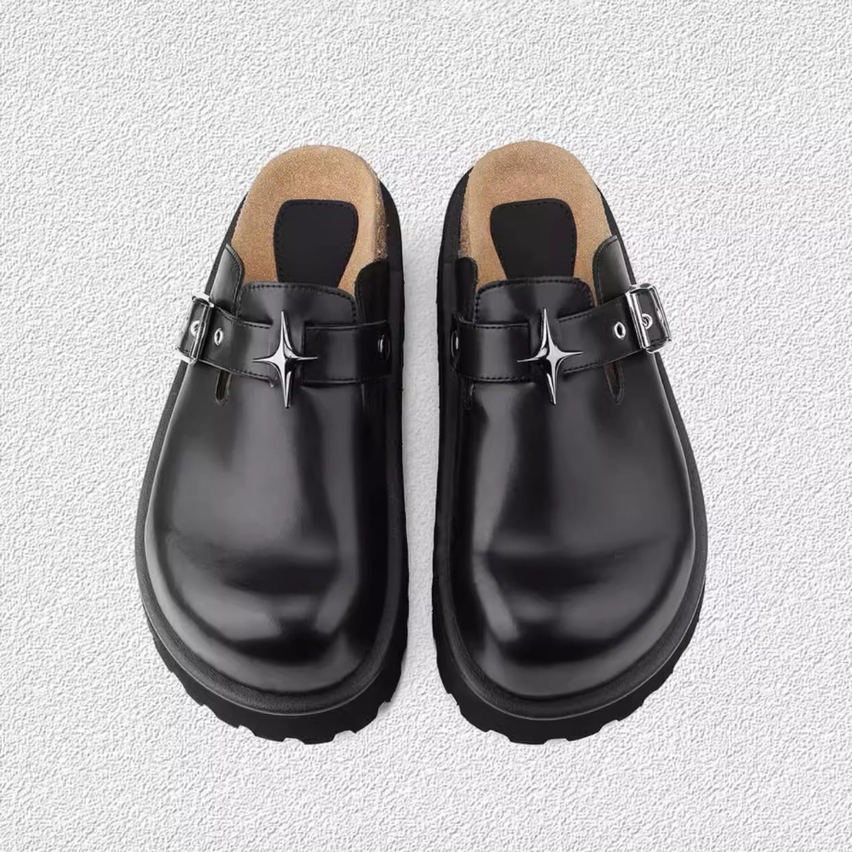 Outer Wear Thick Bottom Increased Genuine Slippers