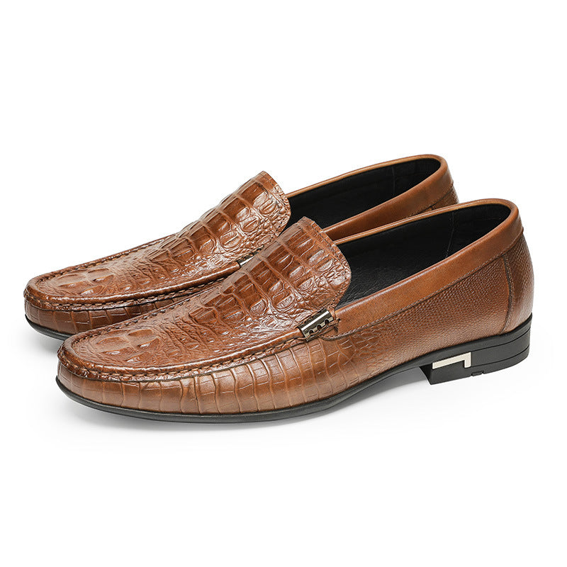 Men's Delivery Within Hours First Layer Cowhide Casual Shoes
