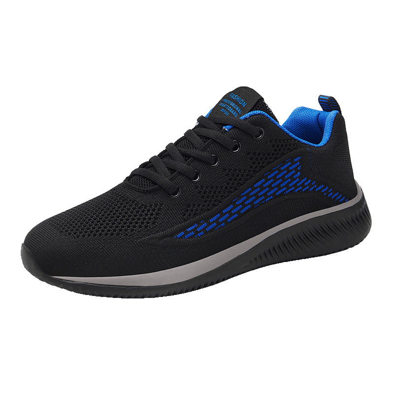 Outdoor Travel Plus Size Flying Woven Casual Shoes