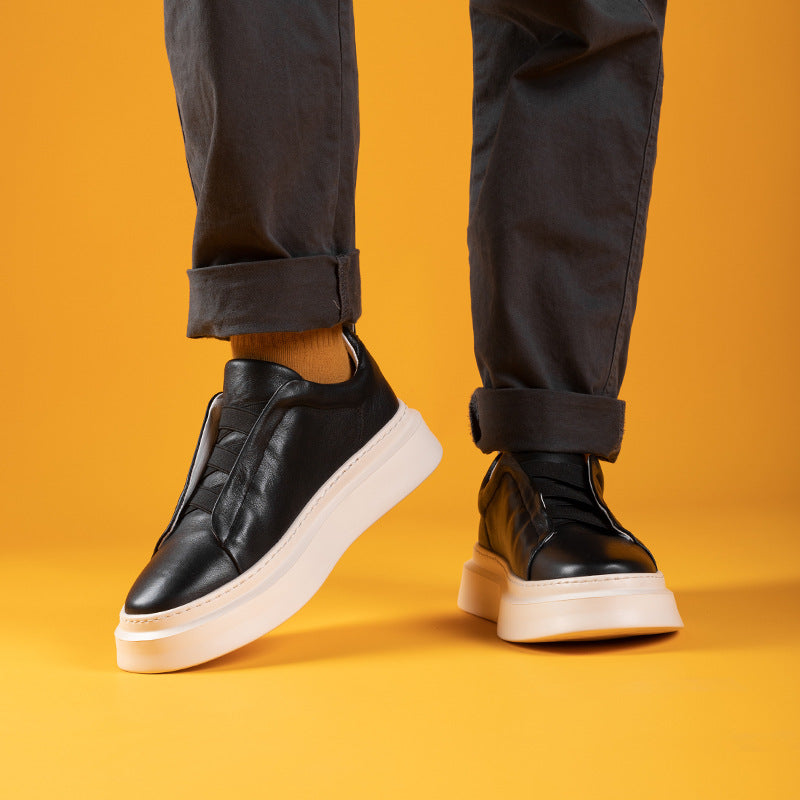 Men's Summer Slip-on Platform Lazy Low Cut Sneakers
