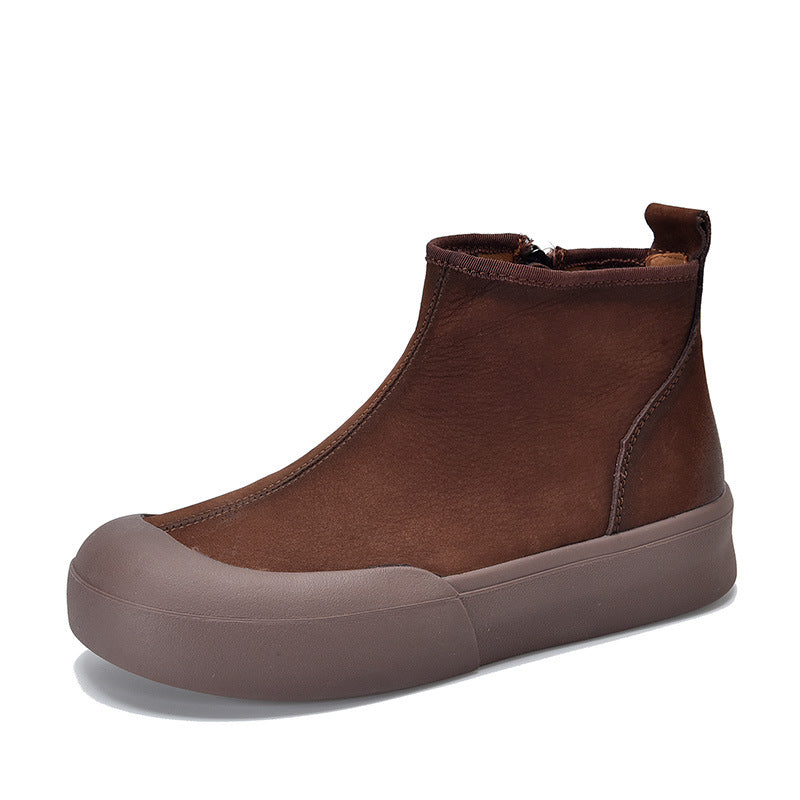 Women's Booties Soft High Quality Vintage Chelsea Boots