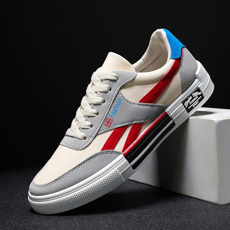 Men's Sports Breathable White Trendy Wild Spring Casual Shoes