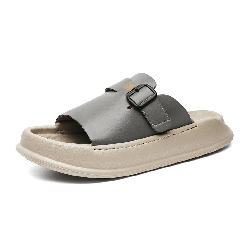 Cool Fashion Korean Style Button Beach Sandals