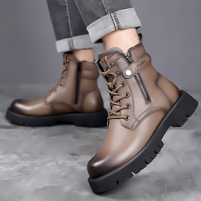 Men's Martin Platform British Fashion Trend Plus Boots