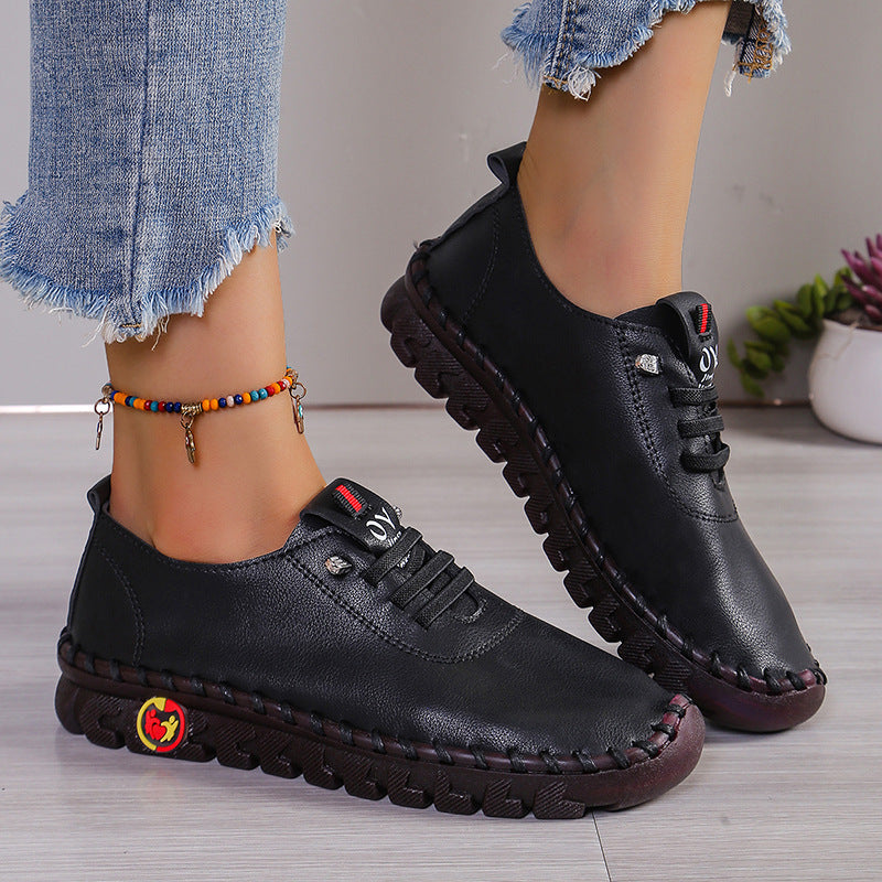 Women's Autumn Pumps Beef Tendon Soft Bottom Handmade Casual Shoes