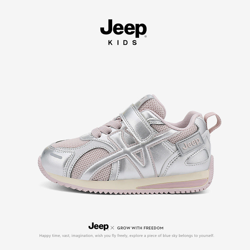 Women's & Children's Spring Moral Training White Kid's Sneakers