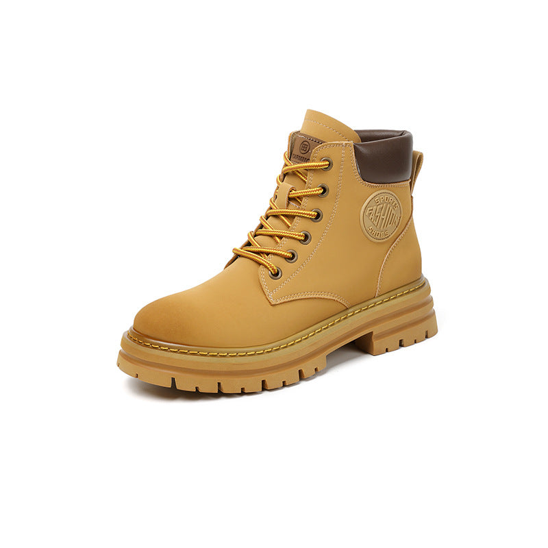 Women's Martin Bumblebee Ankle Thick Bottom Retro Women's Shoes