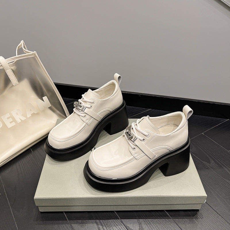 Women's Fashion Retro British Style Small Trendy Casual Shoes