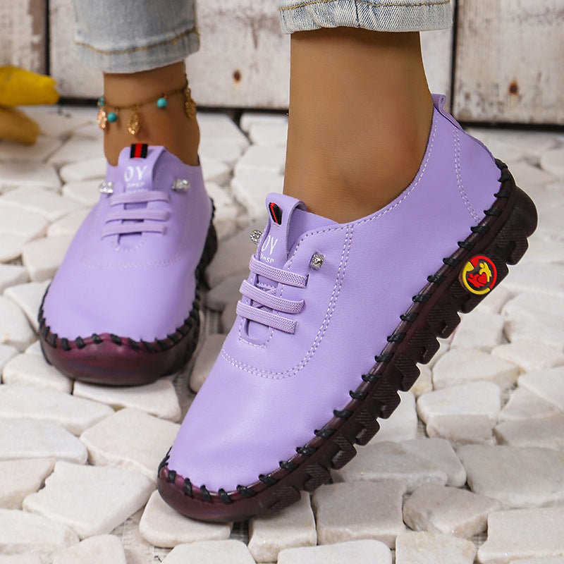 Women's Autumn Pumps Beef Tendon Soft Bottom Handmade Casual Shoes