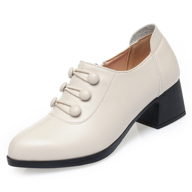 Women's Single Low Soft Bottom Surface Workplace Heels