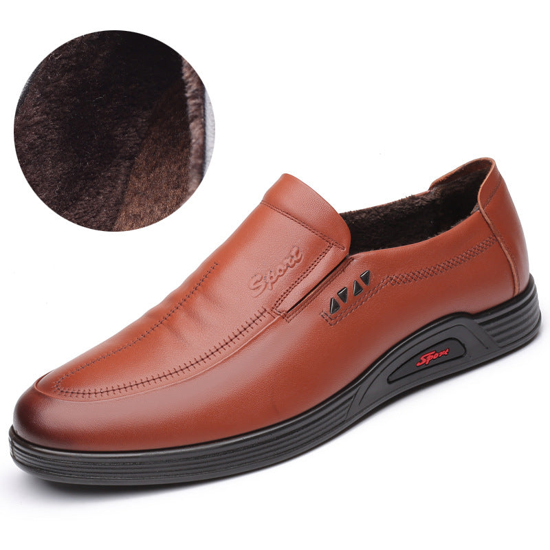 Men's Breathable Wearable Warm Korean Style Soft Casual Shoes