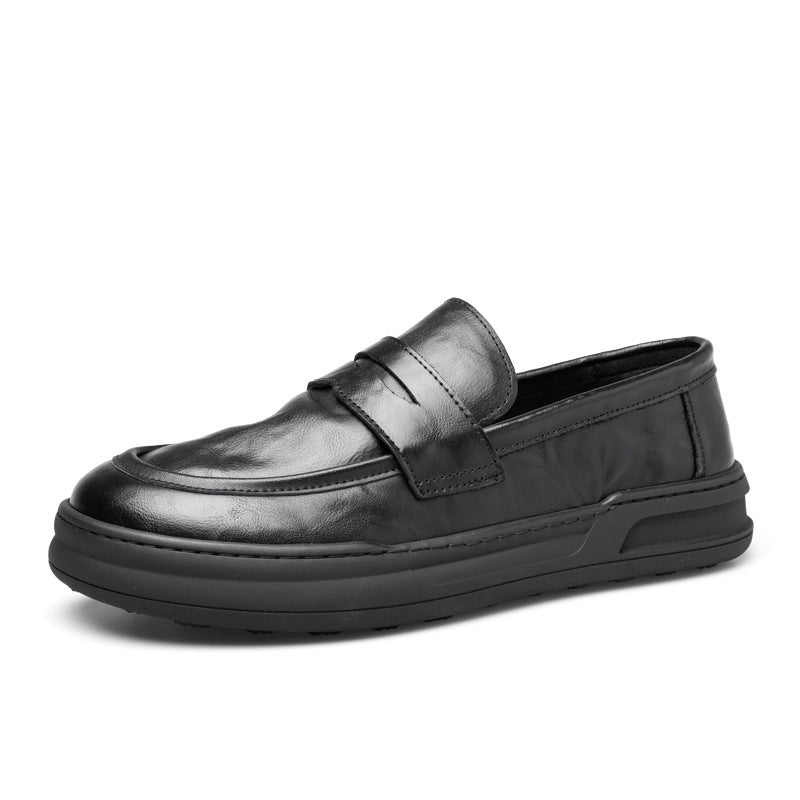 Men's Comfortable Authentic Slip-on Business Flat Casual Shoes