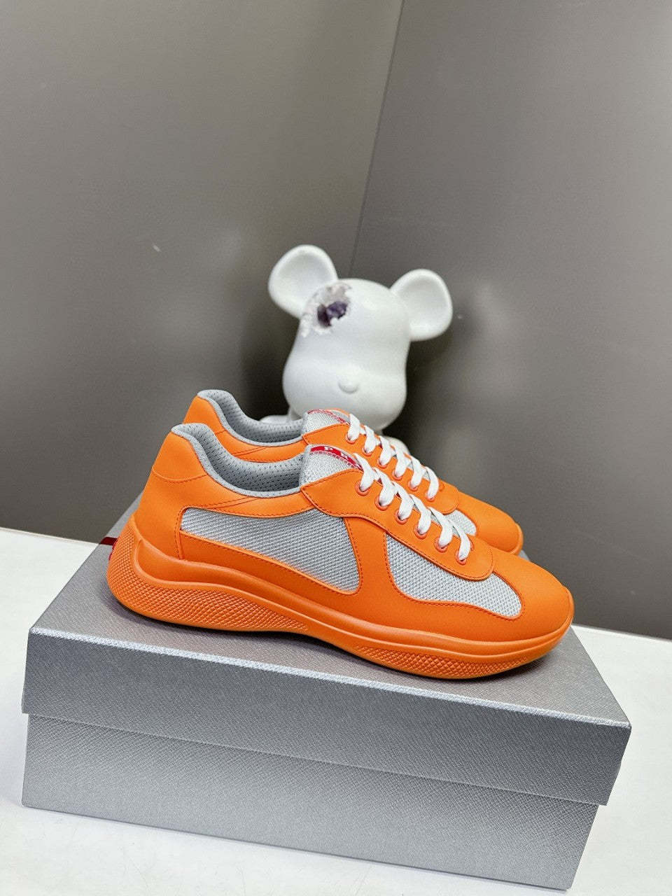 Men's P's Color Sole Genuine Fashion Flat Sneakers