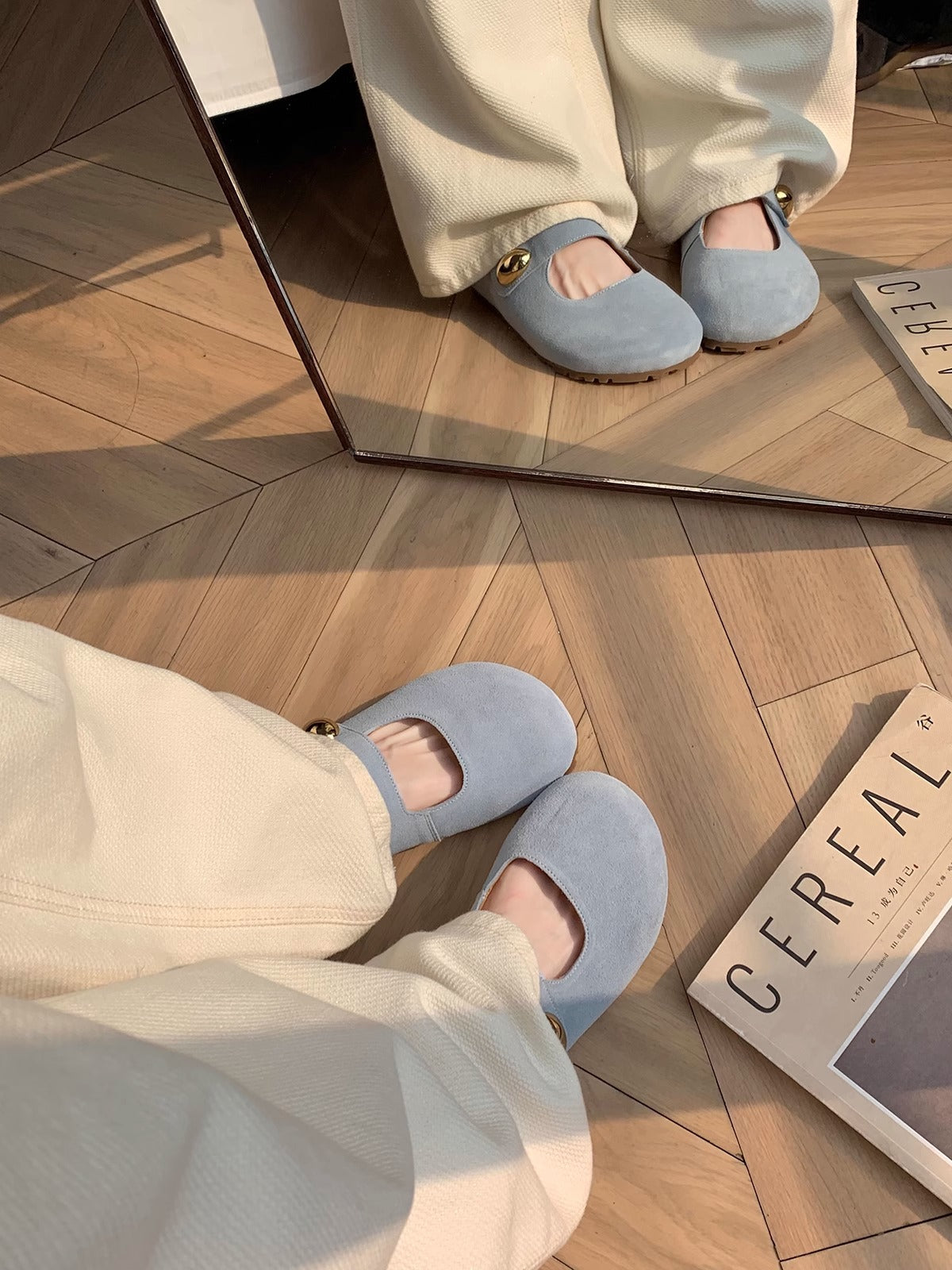 Women's Increasing Insole Little Golden Beans Thick Slippers