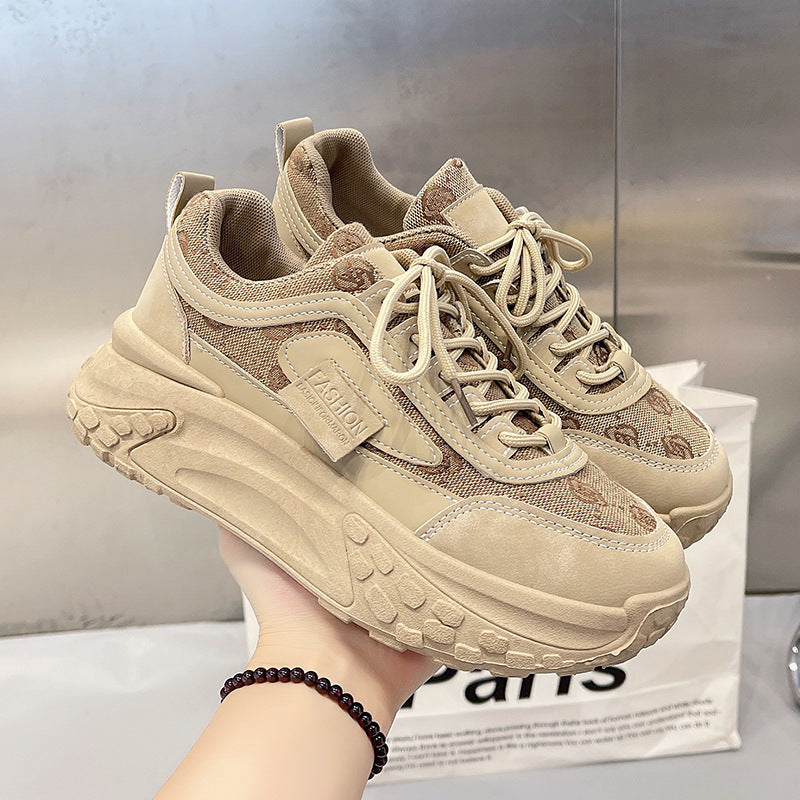 Dad Female Classic Style Spring Show Feet Small Casual Shoes