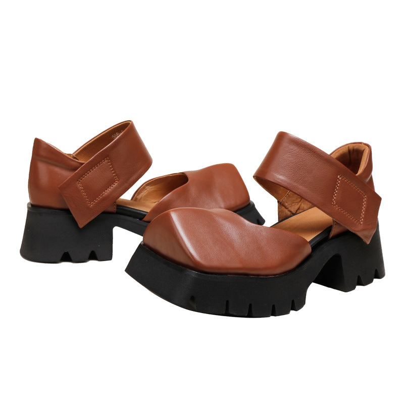Toe Thick Sole Female Back To Casual Shoes