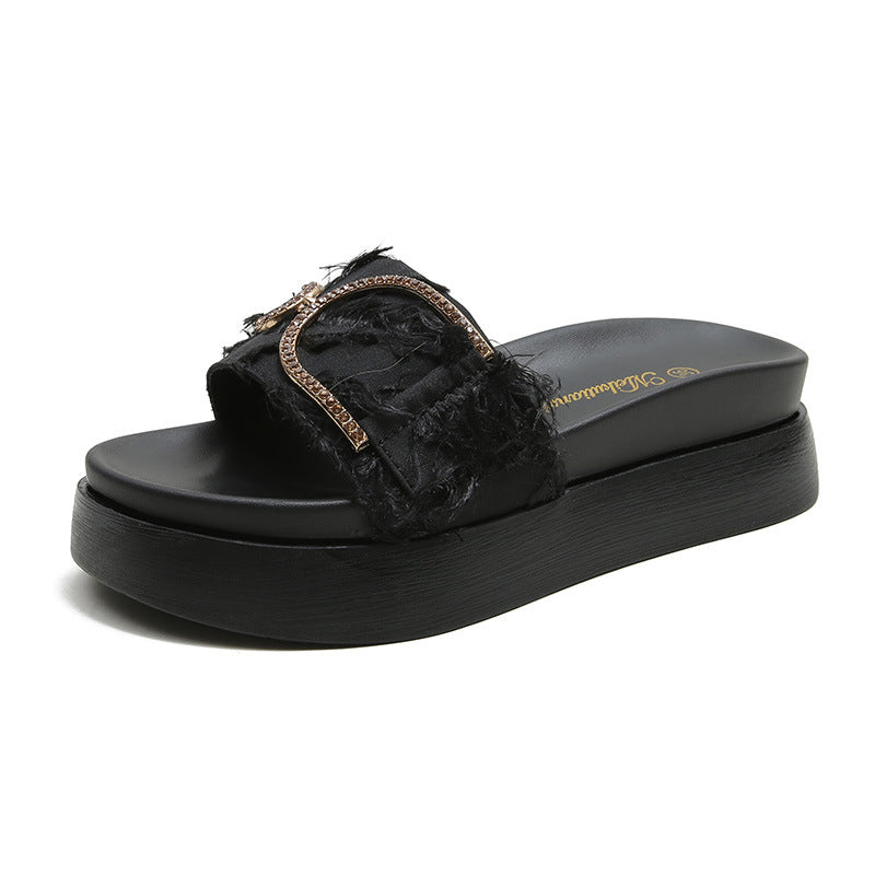 Women's Summer Outdoor Fashionable Household Beach Travel Slippers