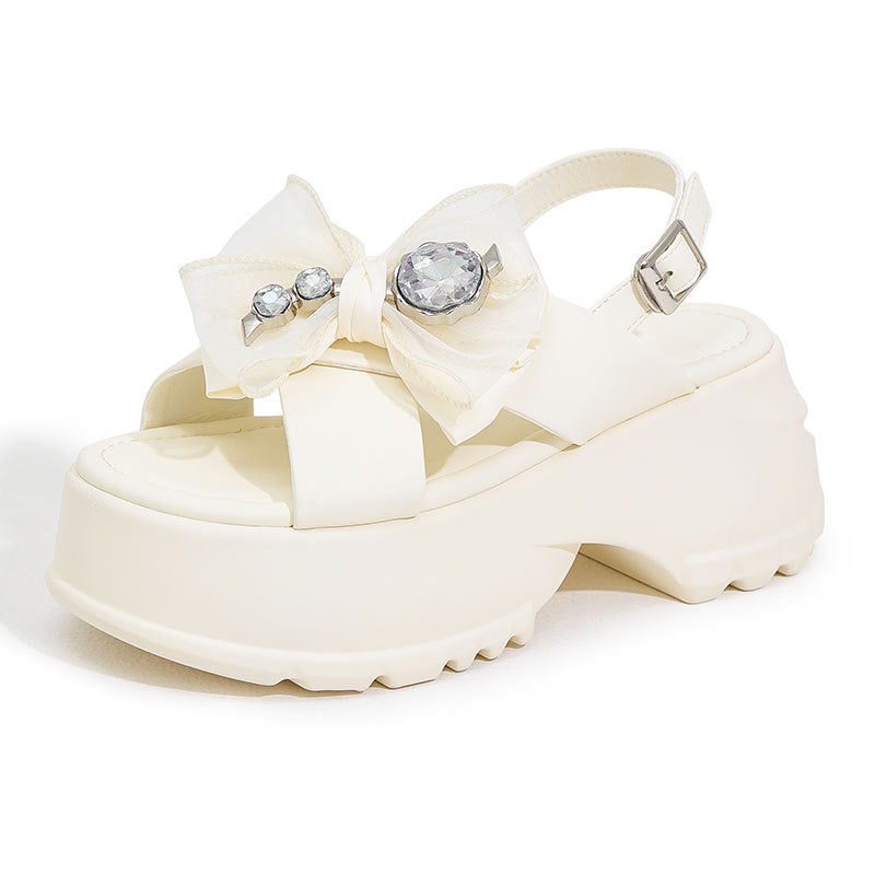 Women's Summer High Fashion Sense Height Increasing Sandals