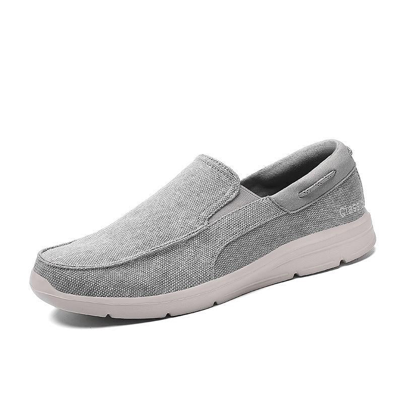 Men's Summer Korean Style Breathable Plus Size Canvas Shoes