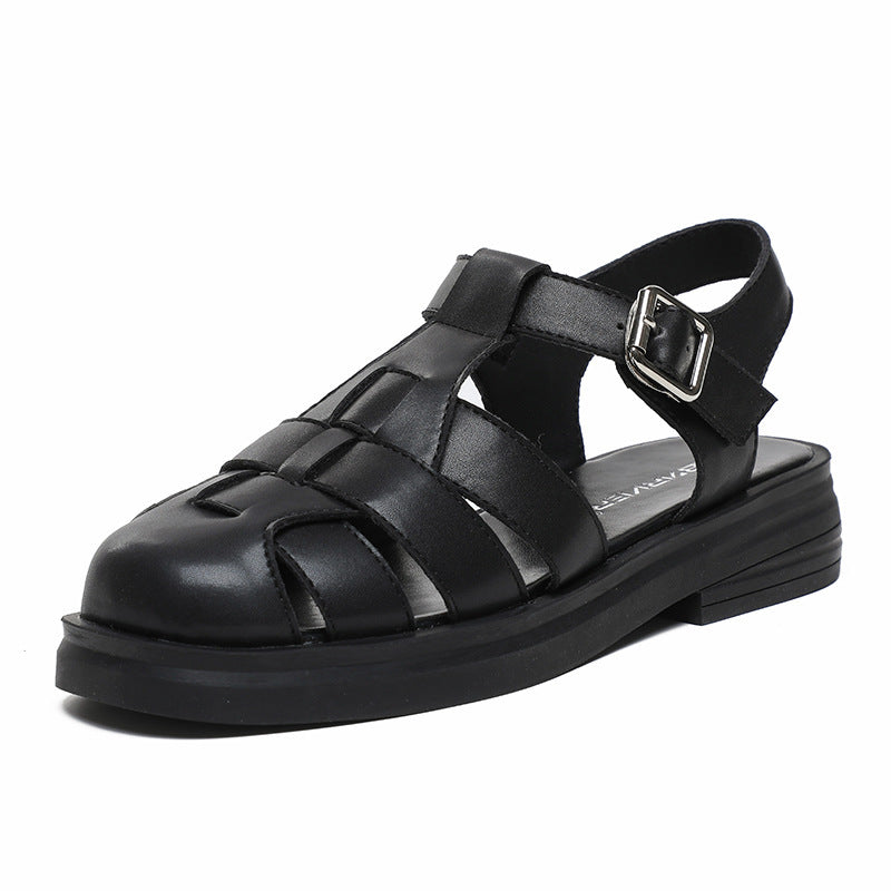Women's Mom Roman Flat Pitcher Plant Large Sneakers