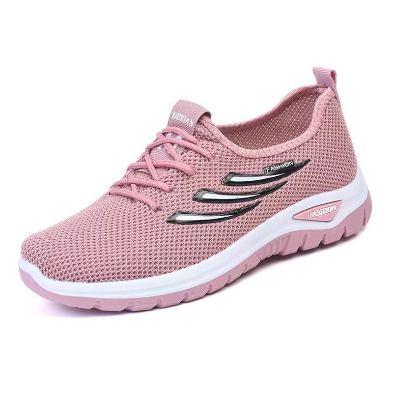 Men's Autumn Breathable Fly Woven Mesh Trendy Casual Shoes
