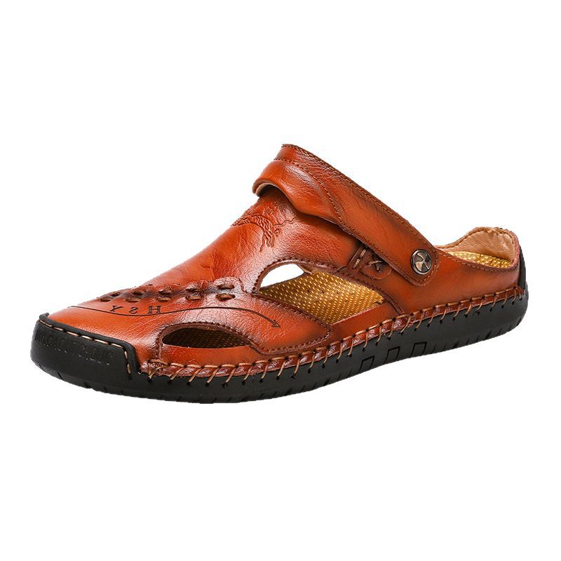 Men's Closed Toe Breathable Beach Plus Size Sandals