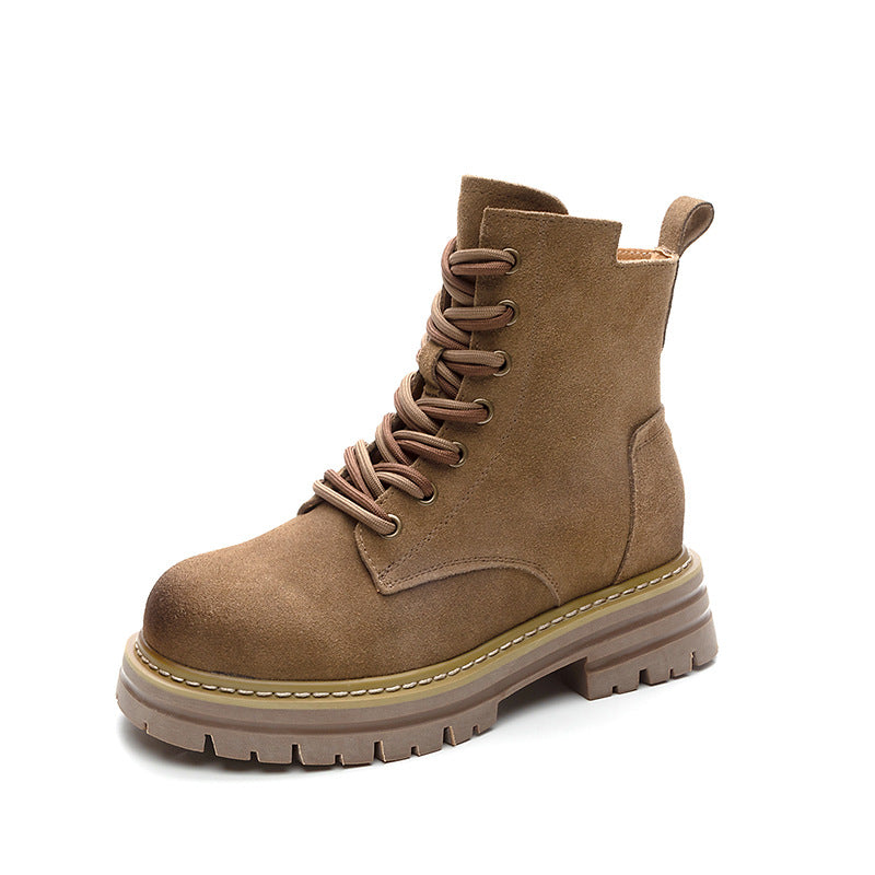 Women's Trendy Sunday Height Increasing Insole Short Boots