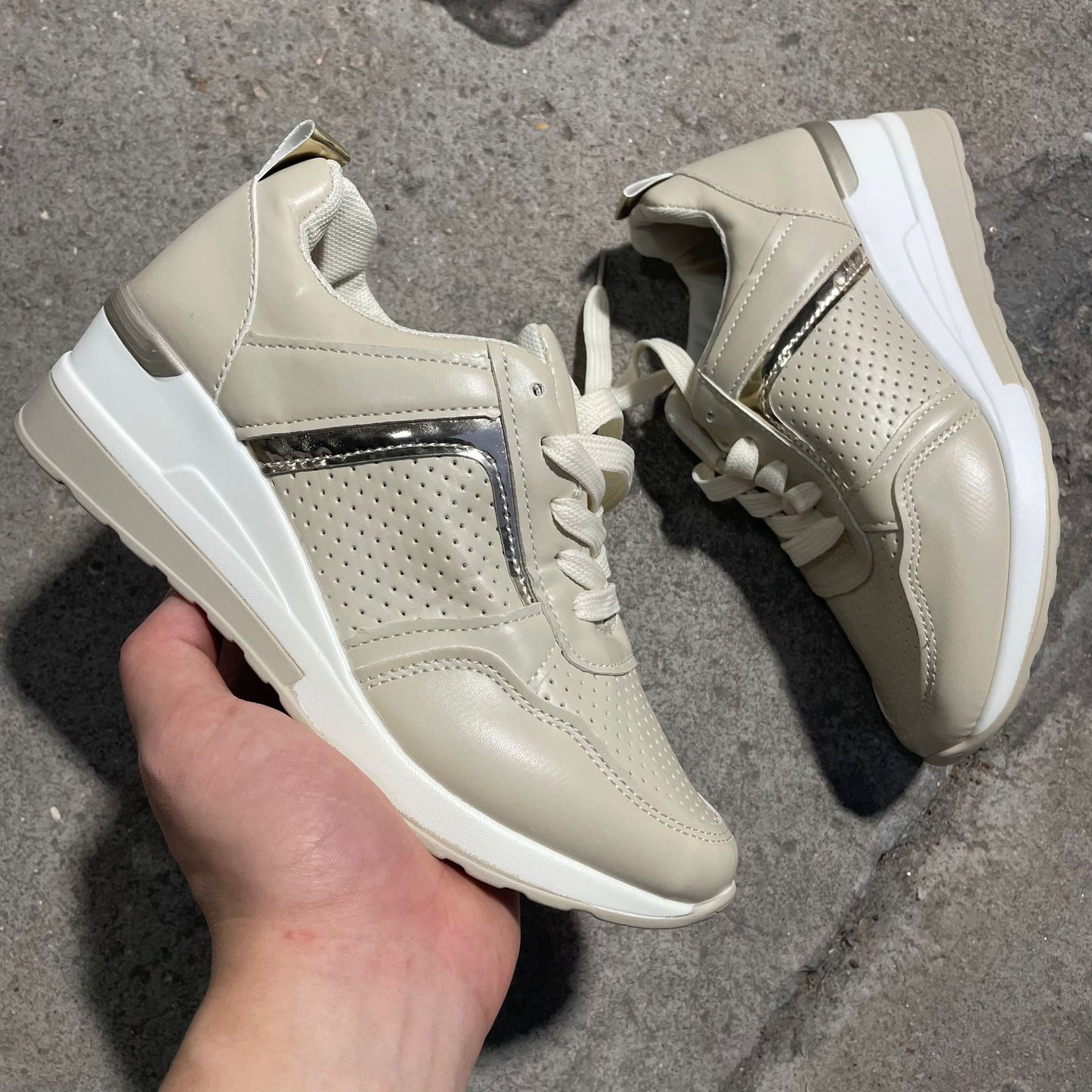 Large Size Sports Summer Platform Strap Casual Shoes